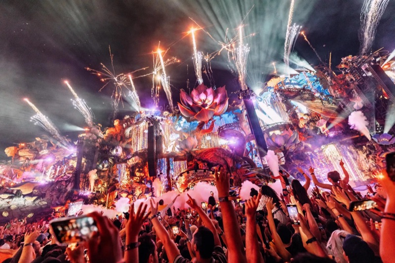 Tomorrowland festival stage